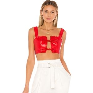 Trinity Crop Top in Red

superdown